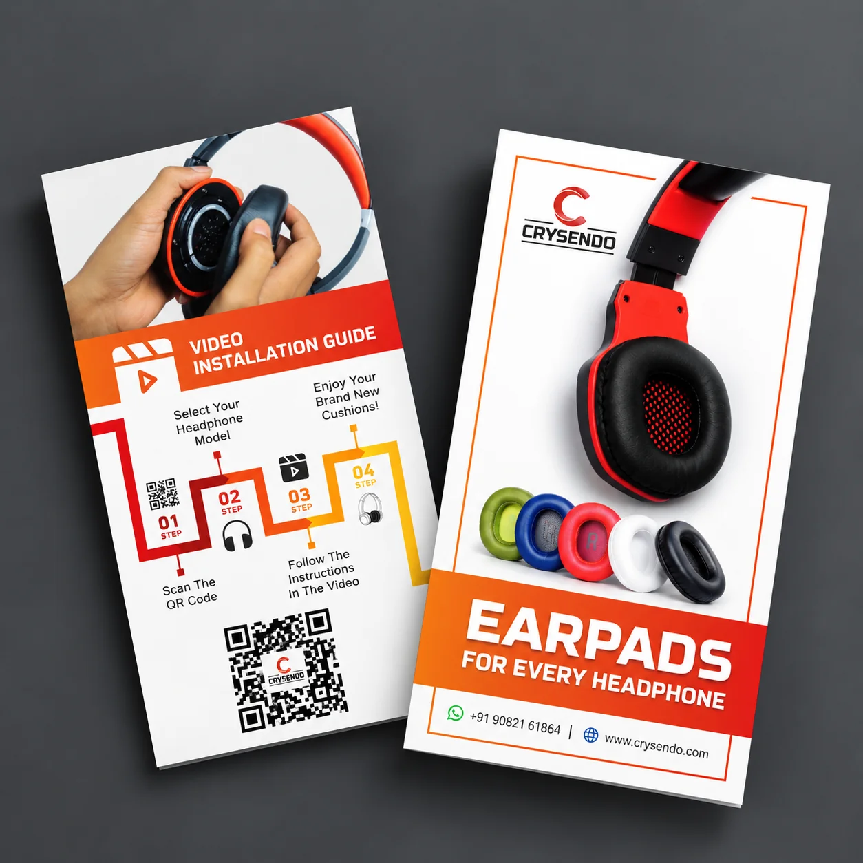Crysendo — Installation guide leaflet