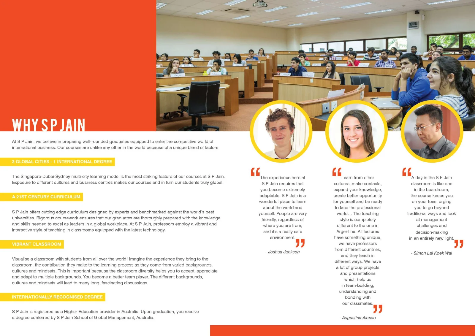 S P Jain Campus Brochure — page 3