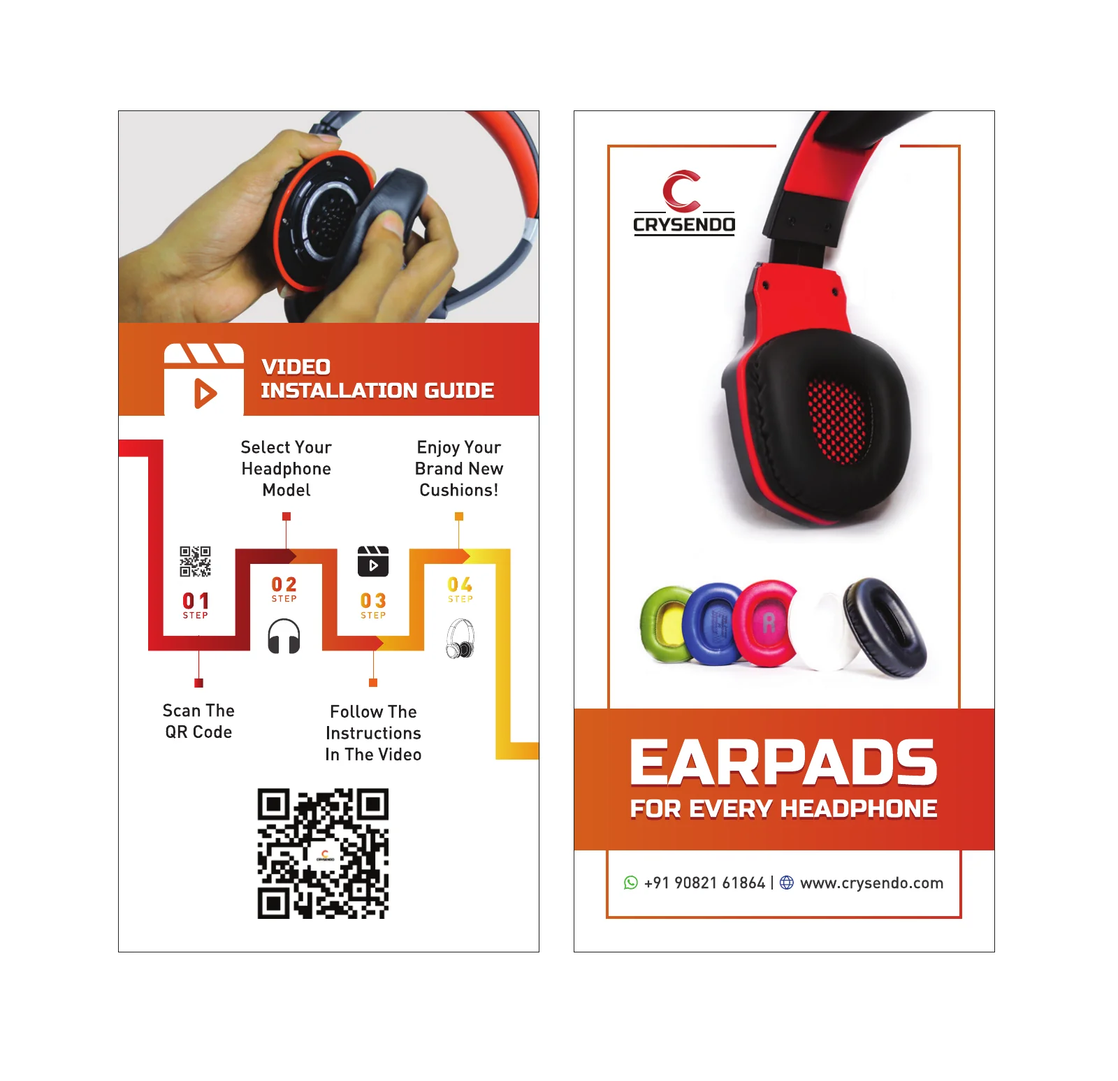 Crysendo Leaflet — page 1