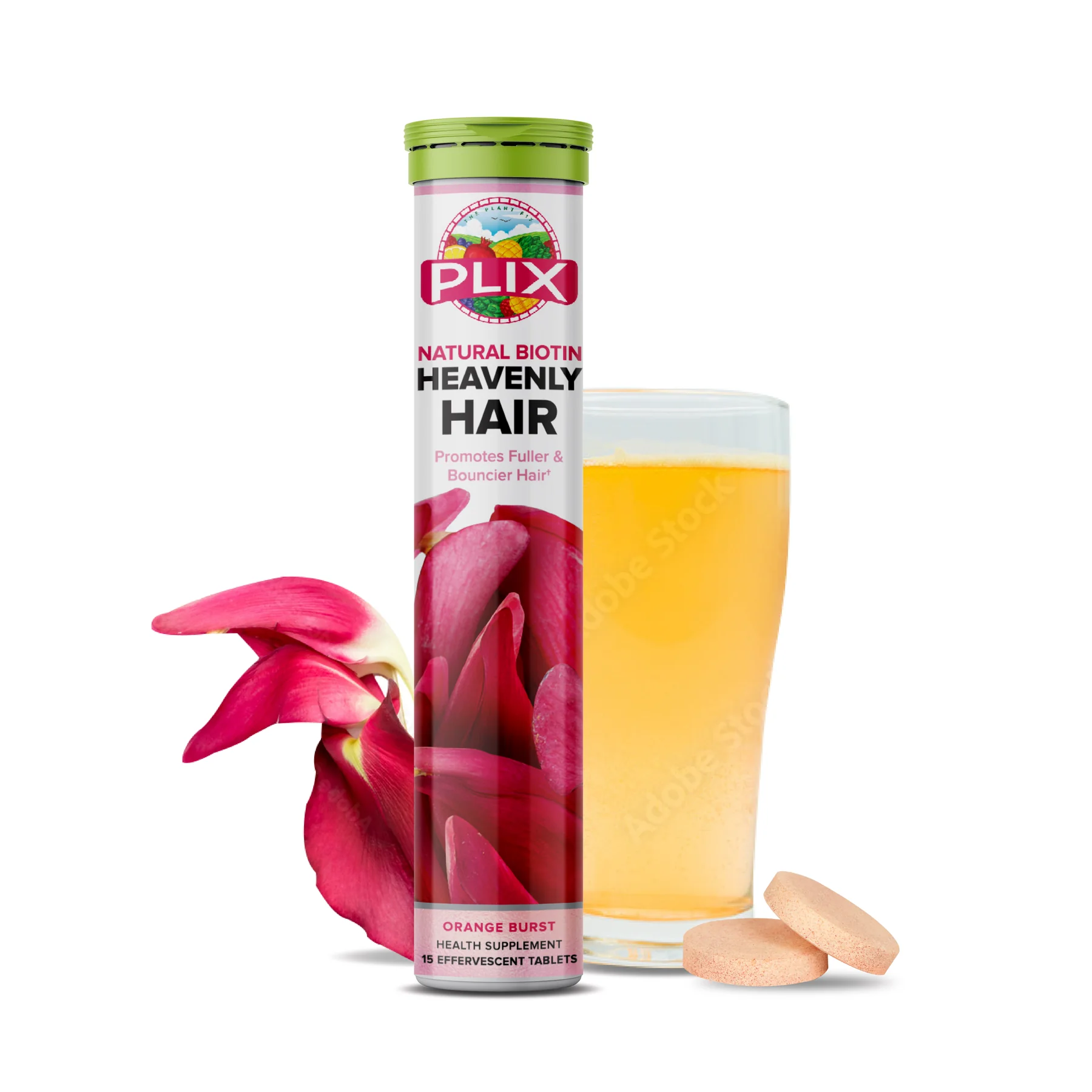 Plix · Heavenly Hair — Front Packshot