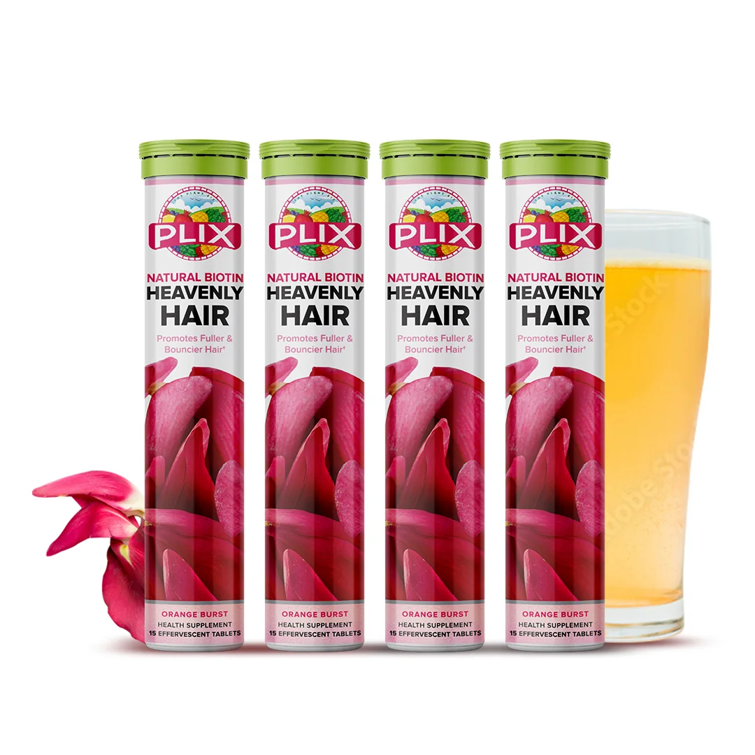 Plix · Heavenly Hair — Pack of 4