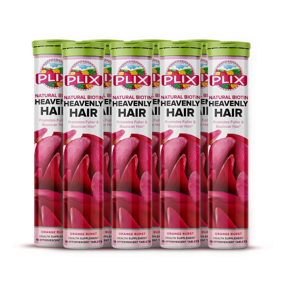 Plix · Heavenly Hair — Pack of 8