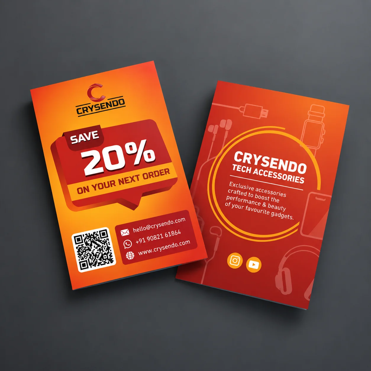 Crysendo — Promotional leaflet